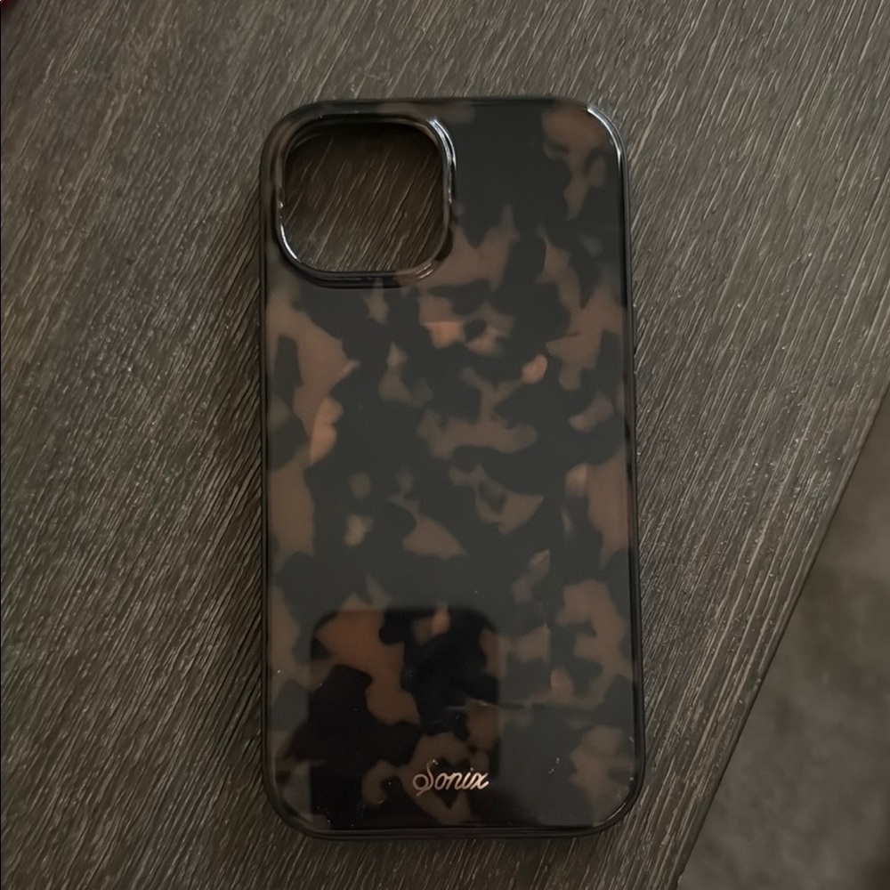Sonix Black and Brown Camouflage 14 iPhone Case